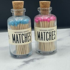 Made Market Co. Blue & Pink Tipped Matches